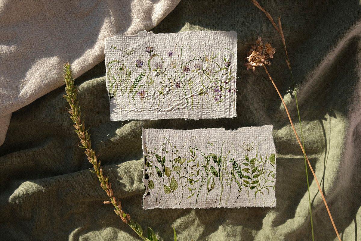 FIELD SYMPHONY- Flowers Collection, a Decorative Illustration by Les Frolova (Photo 10 of 18)