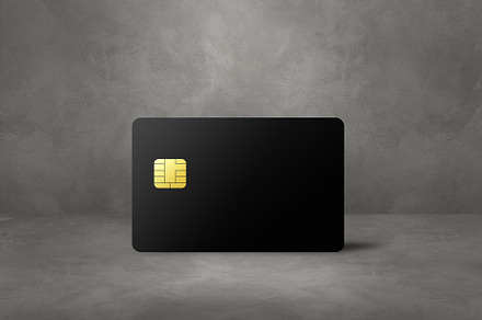 Black credit card on a concrete back, a Business Photo by GoodGoods
