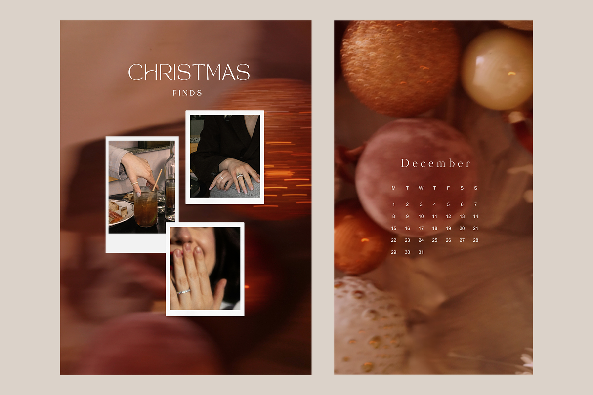 Dreamy Blurry Christmas Backgrounds, a Background Graphic by eclosque (Photo 6 of 36)