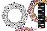 Wandering Mandala Procreate Inkers, a Brush Add-On by Heather Green Designs (Thumbnail 12 of 13)