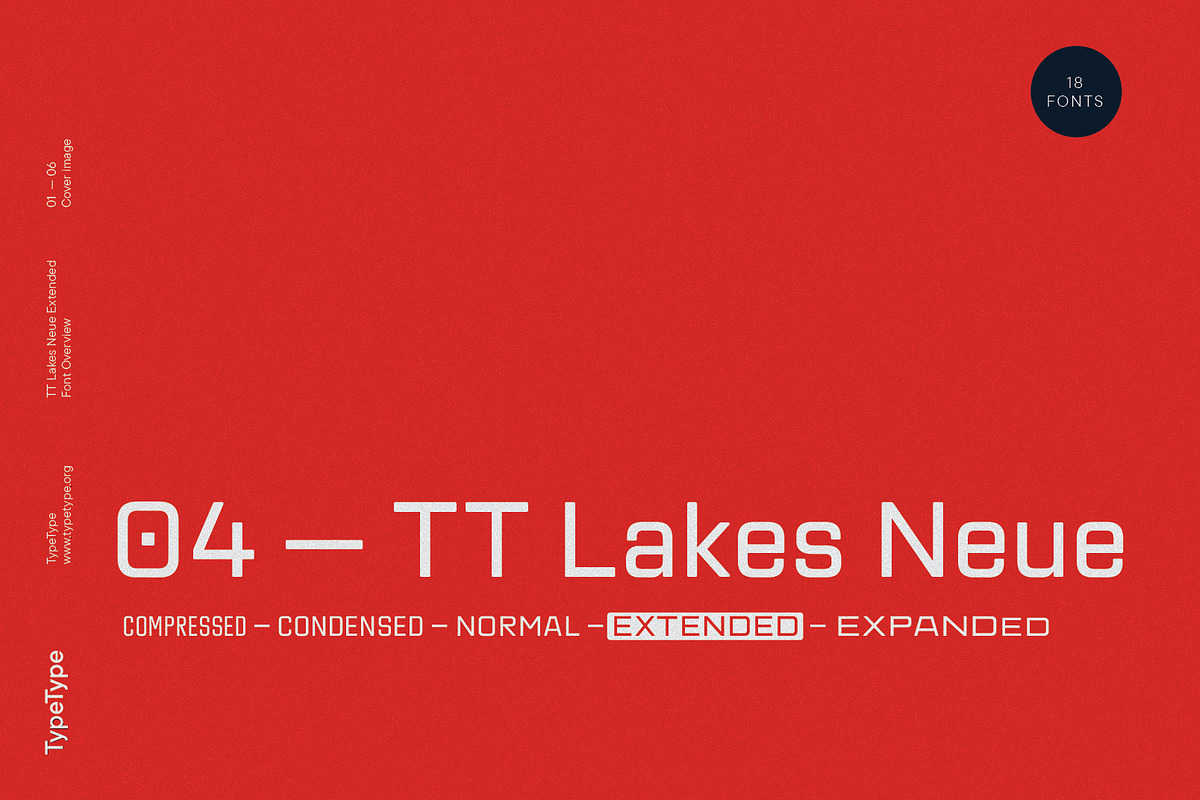 TT Lakes Neue Extended, a Sans Serif Font by TypeType (Photo 1 of 6)