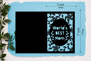 Set Of Gift Cards For Mom For Cut.