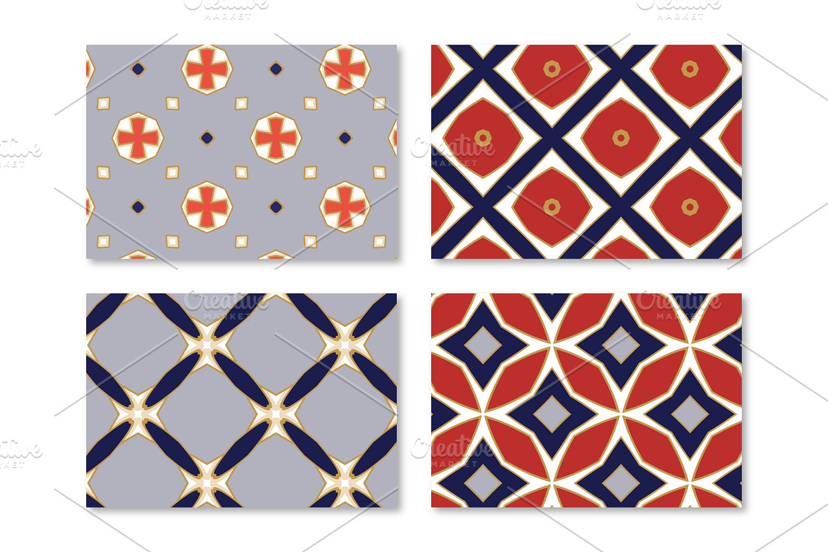 GULFI geometric seamless patterns., a Pattern Graphic by Peolla (Photo 5 of 9)