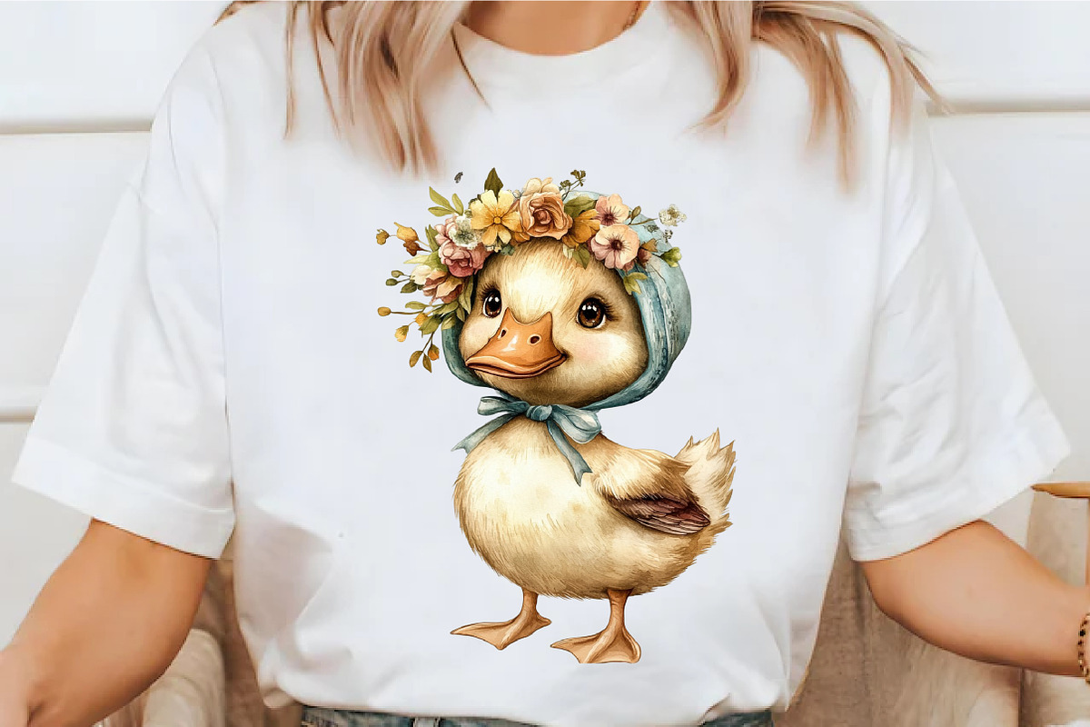 Whimsical Duck Clipart Bundle, a Seasonal Illustration by designcity5 (Photo 4 of 5)