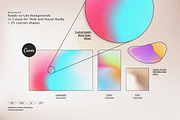 Retro Gradients & Shapes, a Background Graphic by Nomad Visuals (Thumbnail 31 of 31)