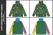 Turtleneck Shirt Fleece - Mockup, a Shirt Mockup by DaldSgh (Thumbnail 4 of 12)