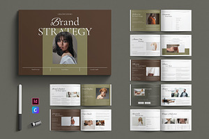 Brand Strategy Layout Design