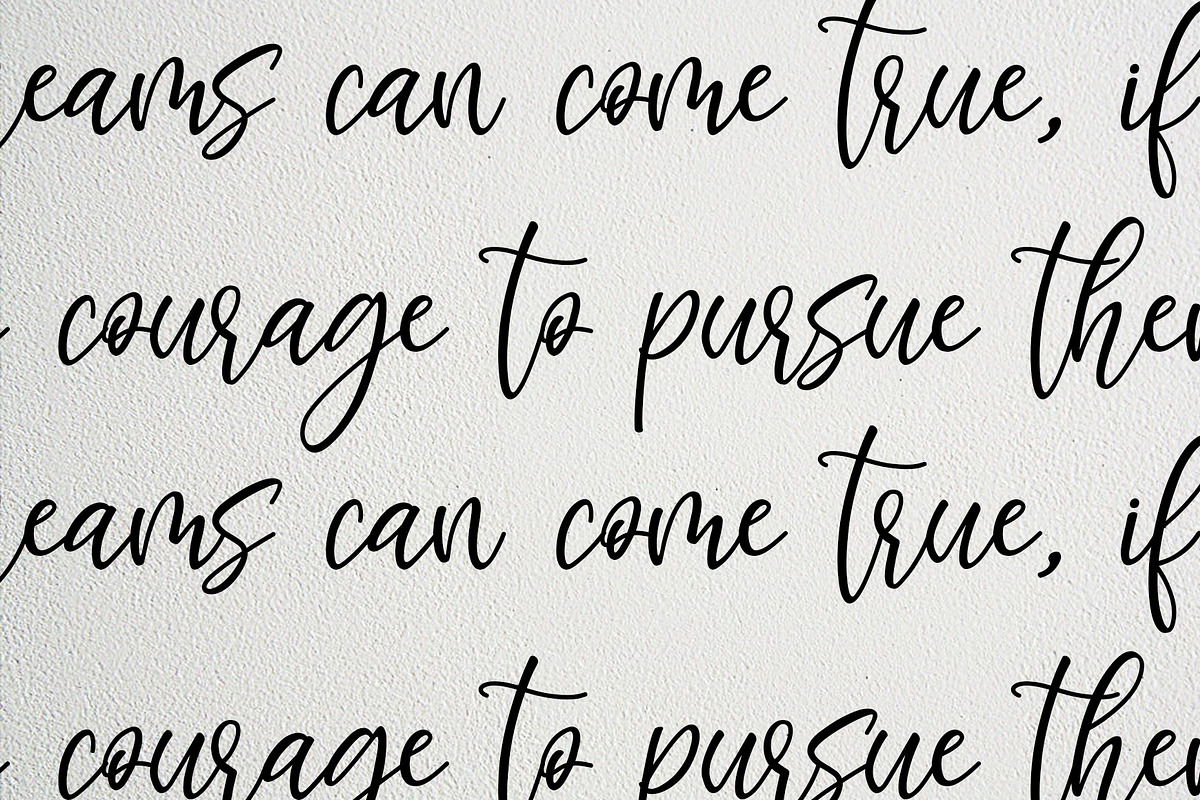Moth Orchid Wedding Calligraphy Font, a Script Font by Face Lab (Photo 5 of 9)