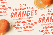 California Oranges SVG Font, a Handwritten Font by Nicky Laatz (Thumbnail 1 of 17)