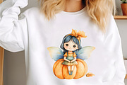 Kawaii Halloween Sublimation Clipart, a Seasonal Illustration by designcity5 (Thumbnail 3 of 5)
