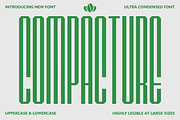 Compacture Condensed Font, a Sans Serif Font by PutraCetol Studio (Thumbnail 1 of 5)