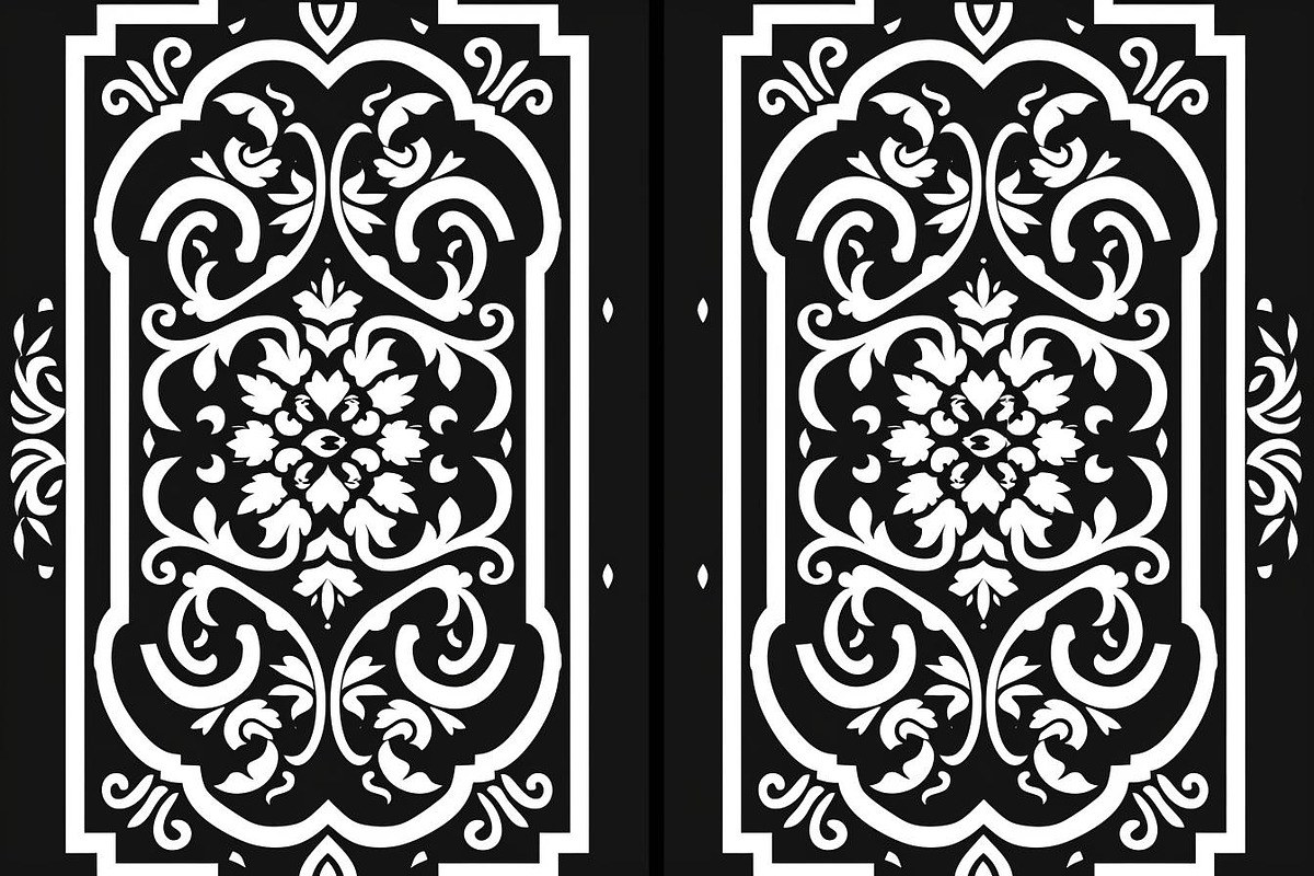Decorative Laser Cut Vector Pack, an Illustration by hafijul (Photo 6 of 9)