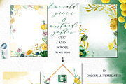 Emerald green & mustard yellow, an Illustration by LABFcreations (Thumbnail 5 of 10)