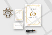 Golden Marble Wedding Suite, an Invitation Template by Design with Qurat (Thumbnail 4 of 4)