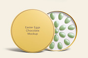 Easter Chocolate Egg Mockup, a Product Mockup by GraphicWave (Thumbnail 5 of 7)