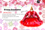 Procreate Dreamy Snowflakes Brushes, a Brush Add-On by Fashion Workshop Bkk (Thumbnail 2 of 21)