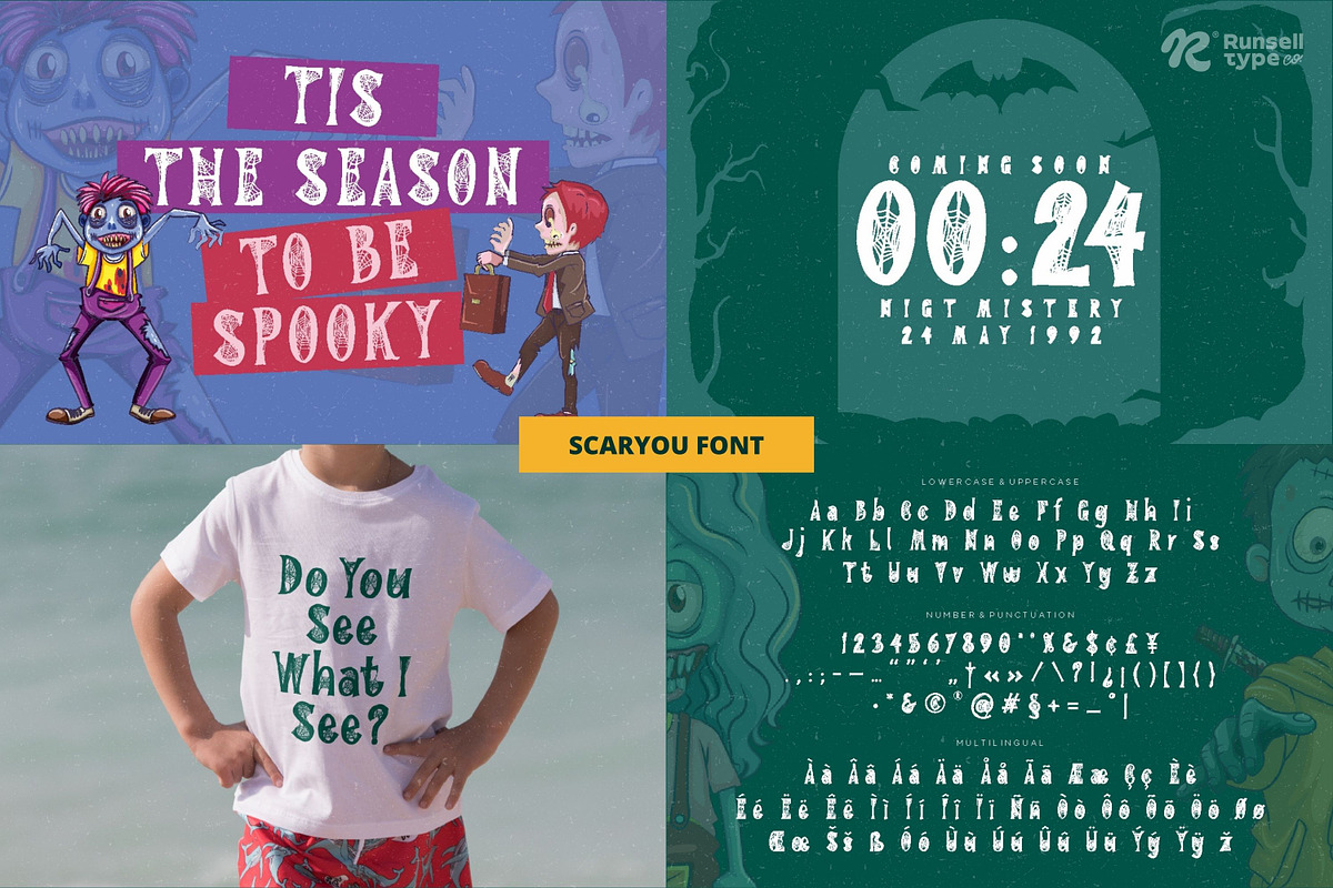 The Best Halloween Font Bundle, a Font by Runsell Studio (Photo 40 of 74)
