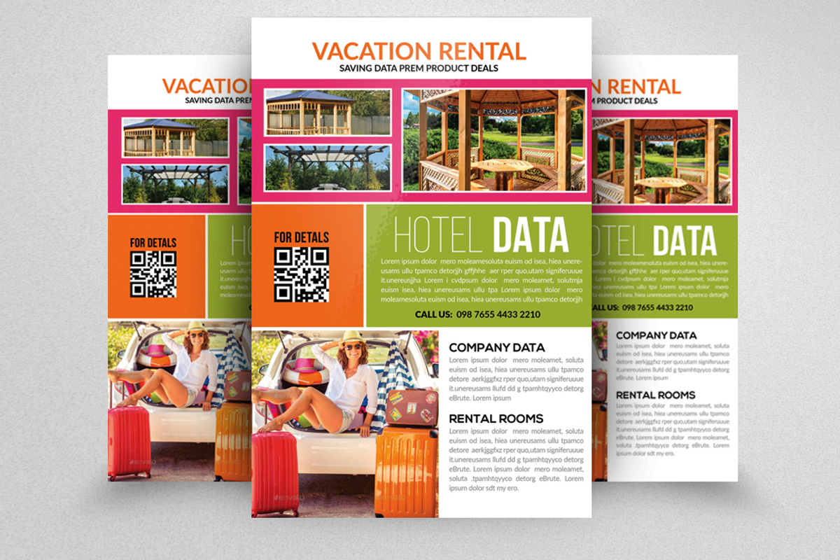 Vacation Rental Flyer, a Flyer Template by Business Flyers (Photo 1 of 2)