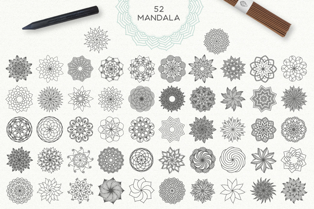 Mandala Collection [630 Elements], an Object Graphic by Julia Dreams (Photo 7 of 10)