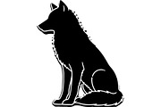 Powerful Alpha Wolf Vector Bundle, an Animal Illustration by Designer_Momina (Thumbnail 15 of 21)