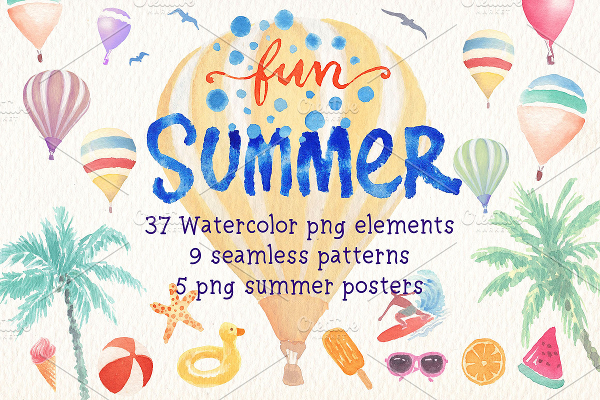 Summer time clipart, a Food Illustration by Art & Things (Photo 1 of 6)