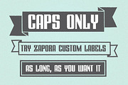 ZAPORA, a Sans Serif Font by Pan Cabaj (Thumbnail 4 of 5)