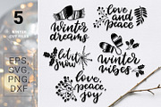 Warm Wishes - winter design kit, an Illustration by Gray Cat Graphics (Thumbnail 8 of 10)