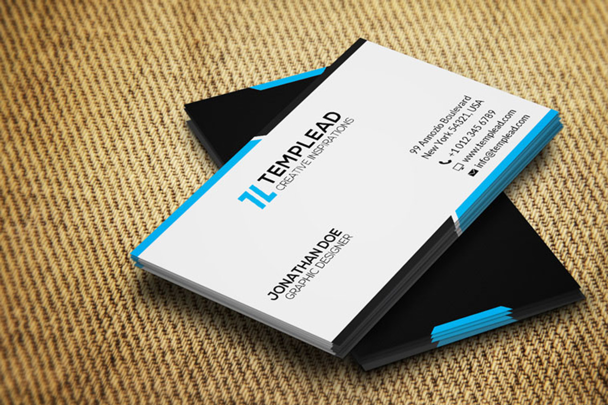 Corporate Business Card CM102, a Business Card Template by annozio (Photo 3 of 4)