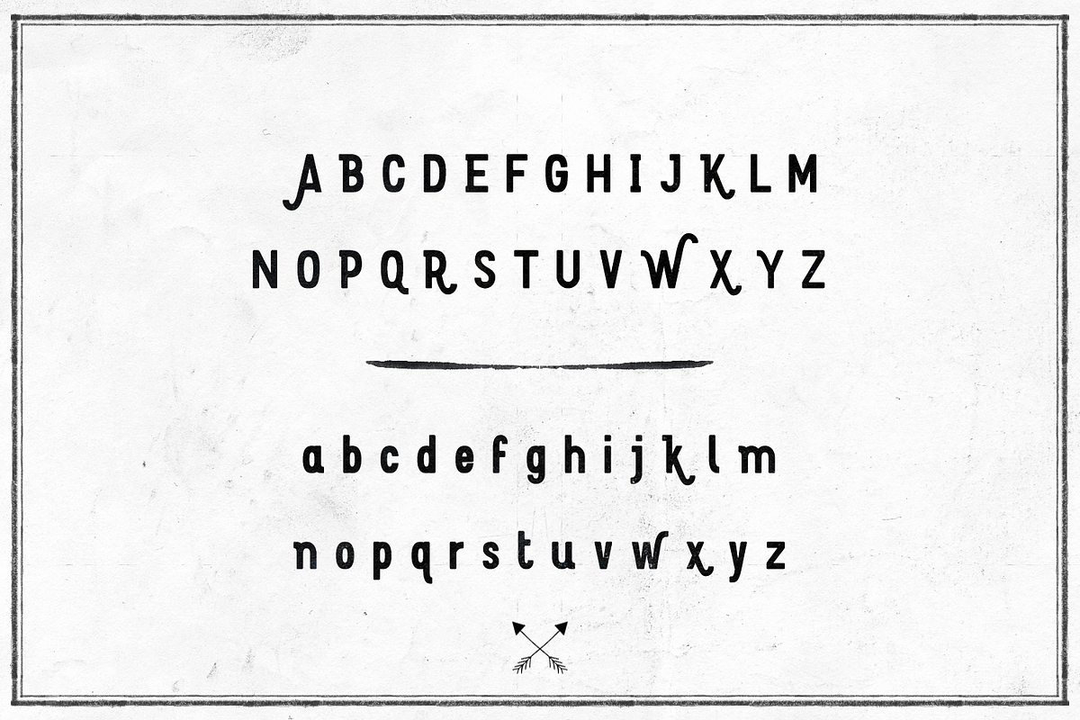 Arson Typeface preview 2