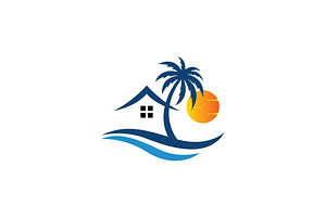 Sea Beach Logo, a Branding & Logo Template by Graphic_Maker_Bogura