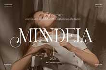 Minndela || Modern Serif Font
