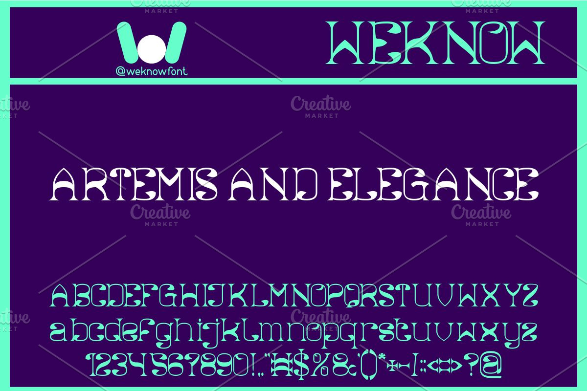 Natural Vibes font, a Serif Font by weknow (Photo 2 of 8)