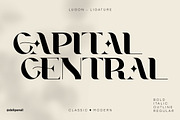 Lugon Classic Modern Typeface, a Serif Font by delipensil (Thumbnail 8 of 12)