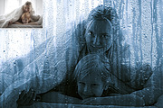 Wet Glass Effect Photoshop Action, an Action Add-On by Studio Retouch (Thumbnail 6 of 16)
