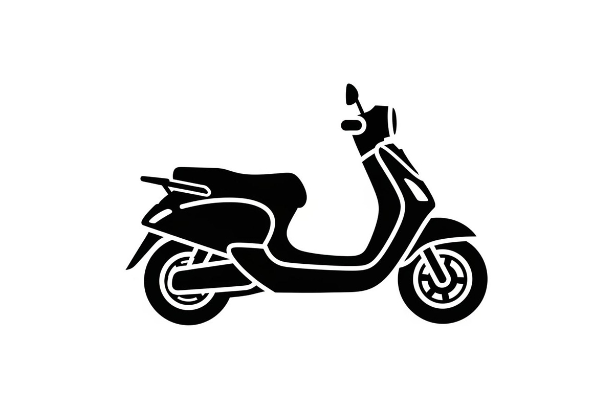 Electric Scooter Silhouette Set, a Graphic by musafir_fashion (Photo 6 of 12)