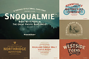The Complete Rustic Fonts Collection, a Sans Serif Font by Komet & Flicker (Thumbnail 13 of 18)