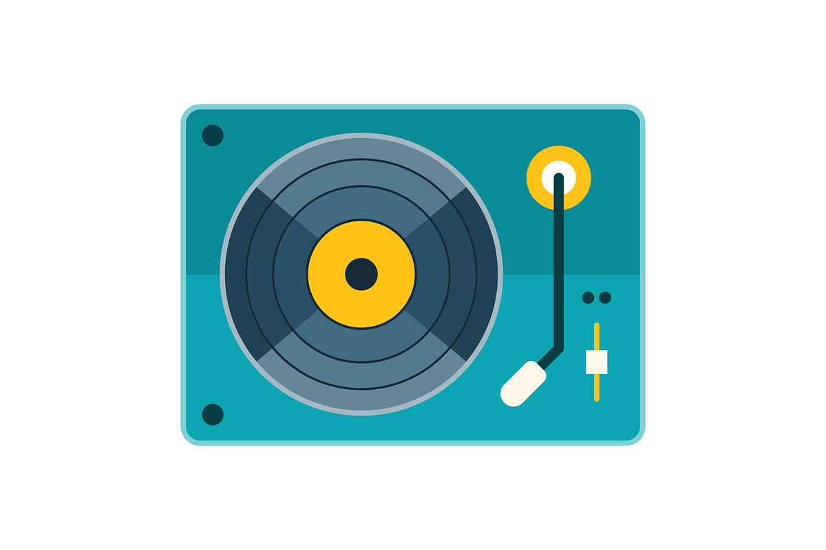 Vinyl Player Vector Icon, an Icon by Pexelpy (Photo 2 of 2)