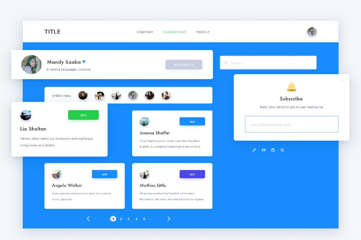 Creative Elements UI Kit, an UI Kit Template by EpicShop (Photo 9 of 9)