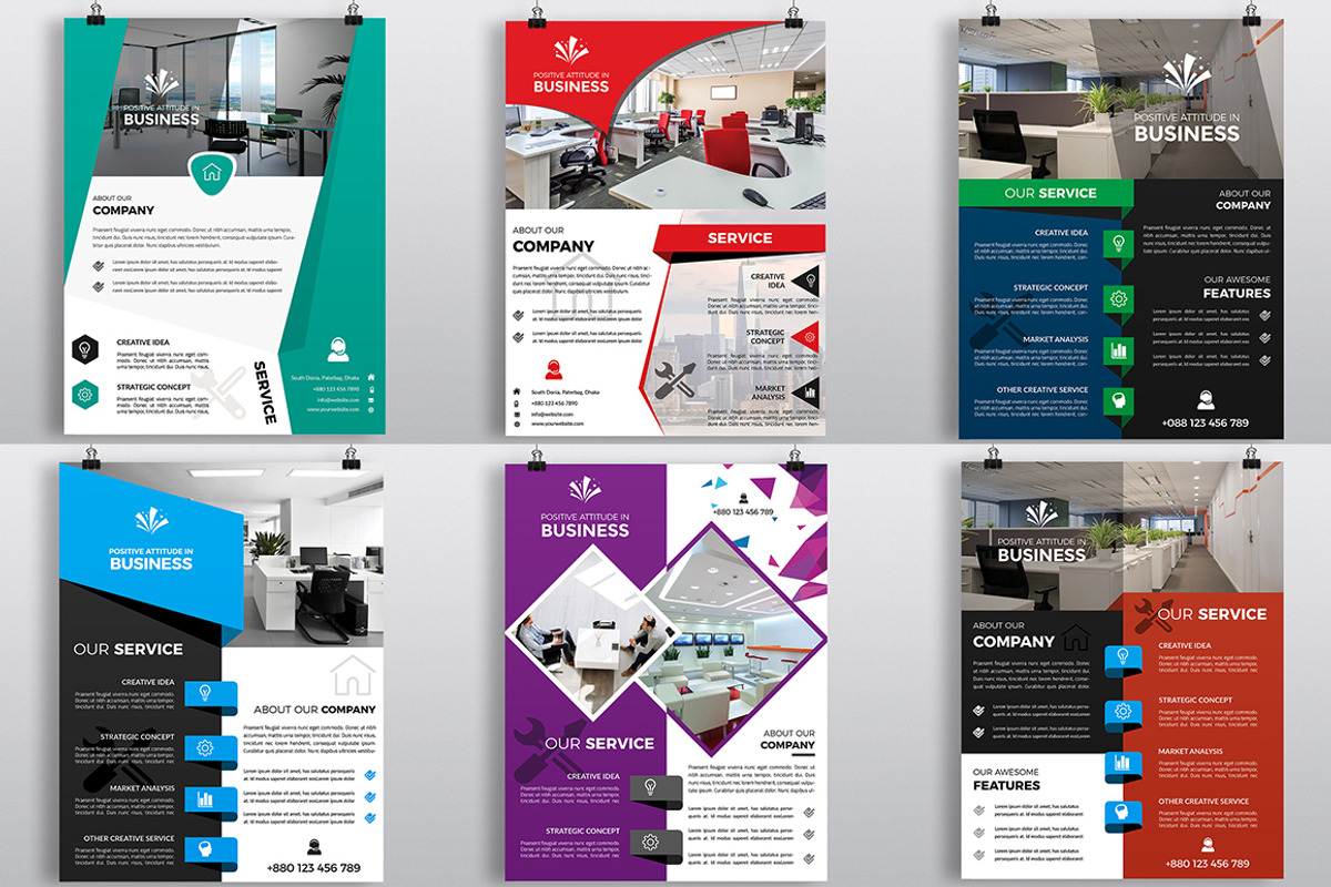 500+ Corporate Business Flyers, a Flyer Template by Imagine Design Studio (Photo 6 of 68)
