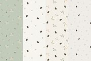 Bea & Bee 16 Seamless Patterns, a Pattern Graphic by Emilie Cliche (Thumbnail 8 of 9)