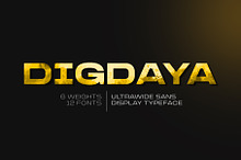 Digdaya Ultrawide Font