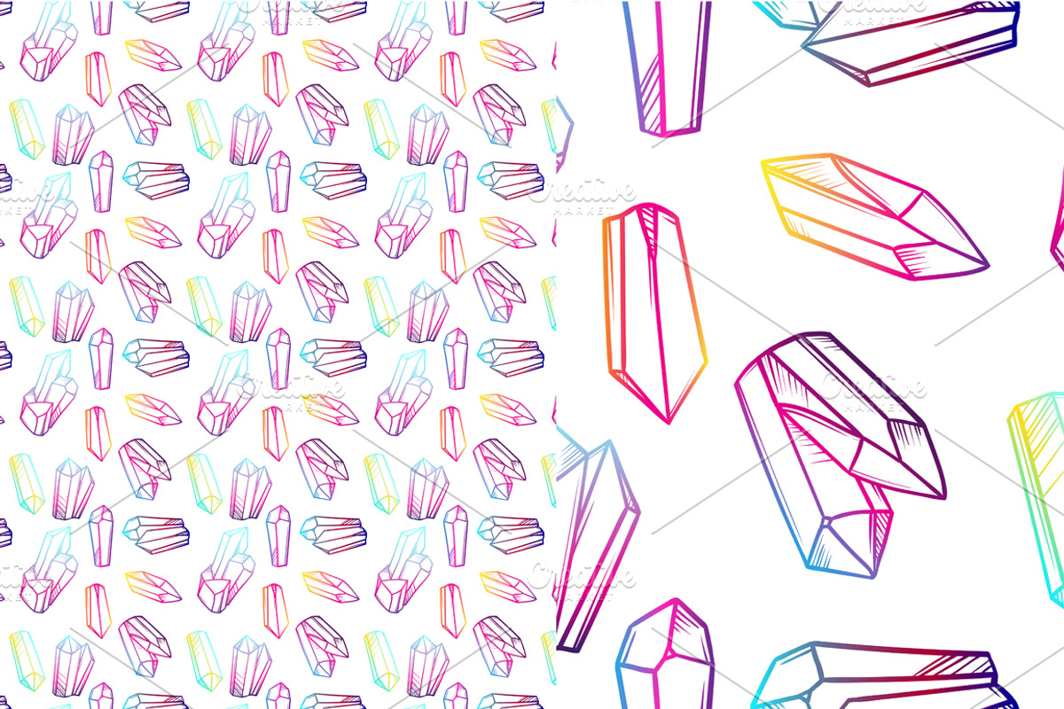 magic crystals, an Illustration by Vavavka (Photo 7 of 11)