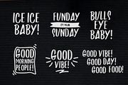 GEDRIG | Hand Made Decorative Font, a Sans Serif Font by Randomtypesht (Thumbnail 3 of 4)