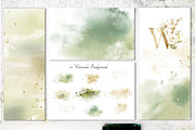 White roses. Watercolor floral set, a Decorative Illustration by Lisima (Thumbnail 4 of 16)