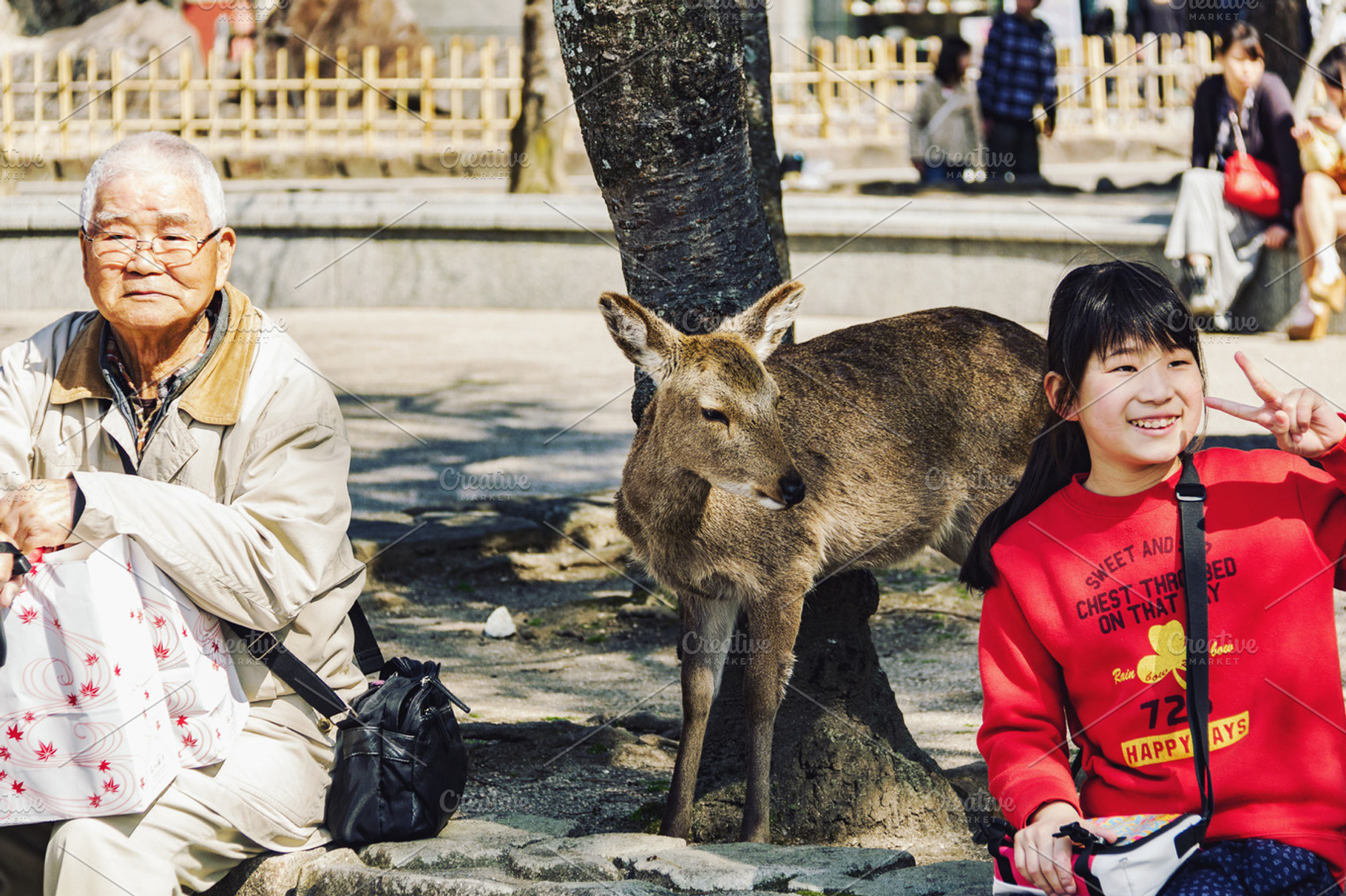 Japanese people at the park, a Person Photo by BOOCYS