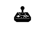 50 Retro Gaming Joystick Vector Bund, an Illustration by Creativeshirt (Thumbnail 21 of 51)