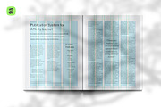 Letter Publication System · Affinity, a Magazine Template by Sasha Lantukh (Thumbnail 3 of 11)