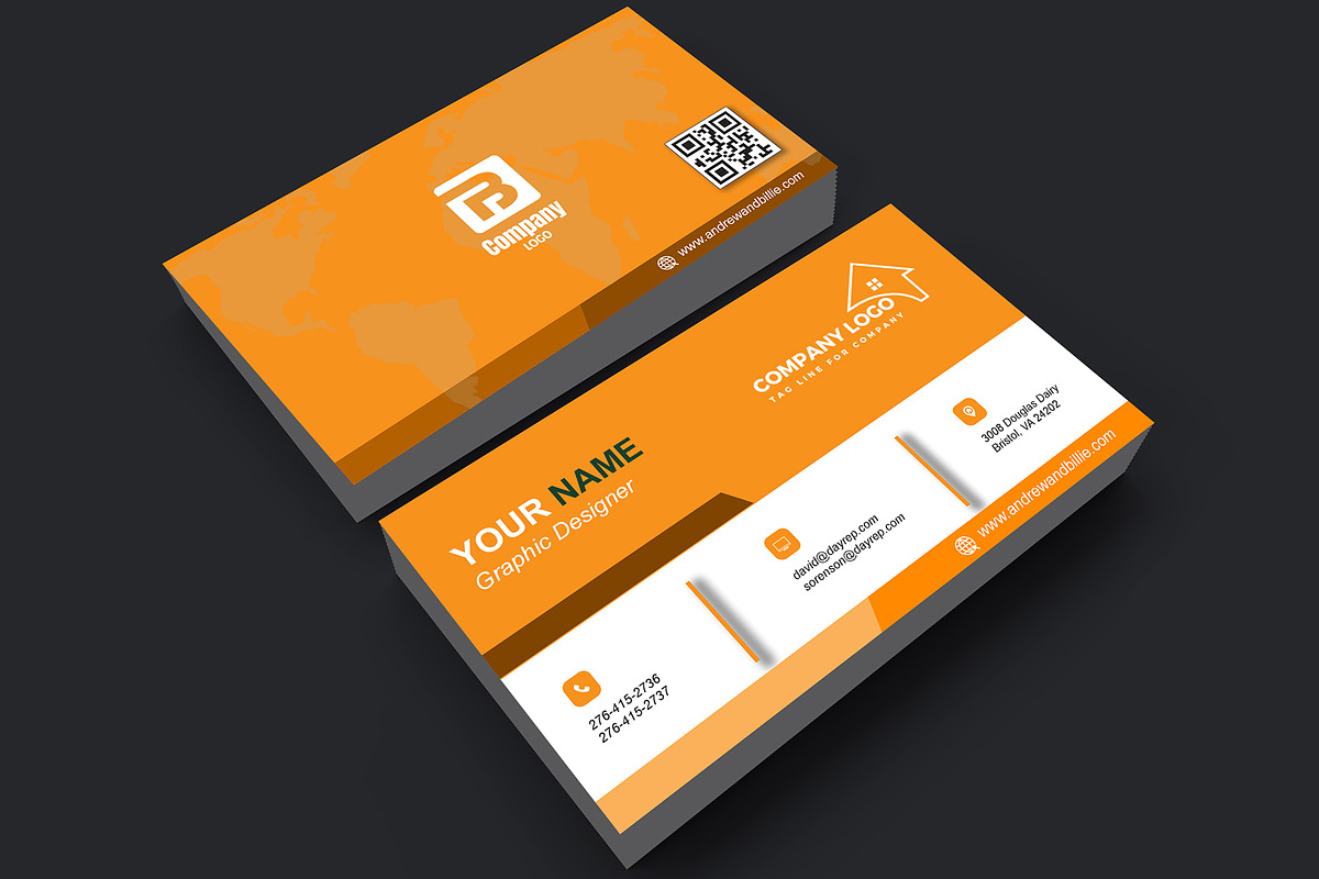 Minimal Business Card PSD preview 3