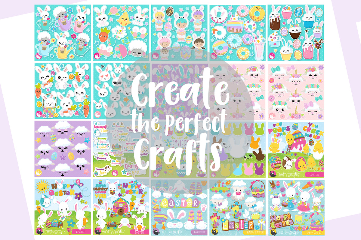 EASTER Mega Bundle - 500 in 1, an Illustration by PrettyBundles (Photo 2 of 5)