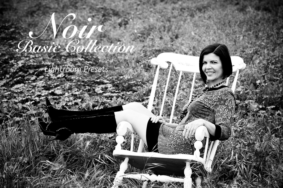 Noir Basic B&W Lightroom Presets, an Action Add-On by Naybella (Photo 1 of 5)